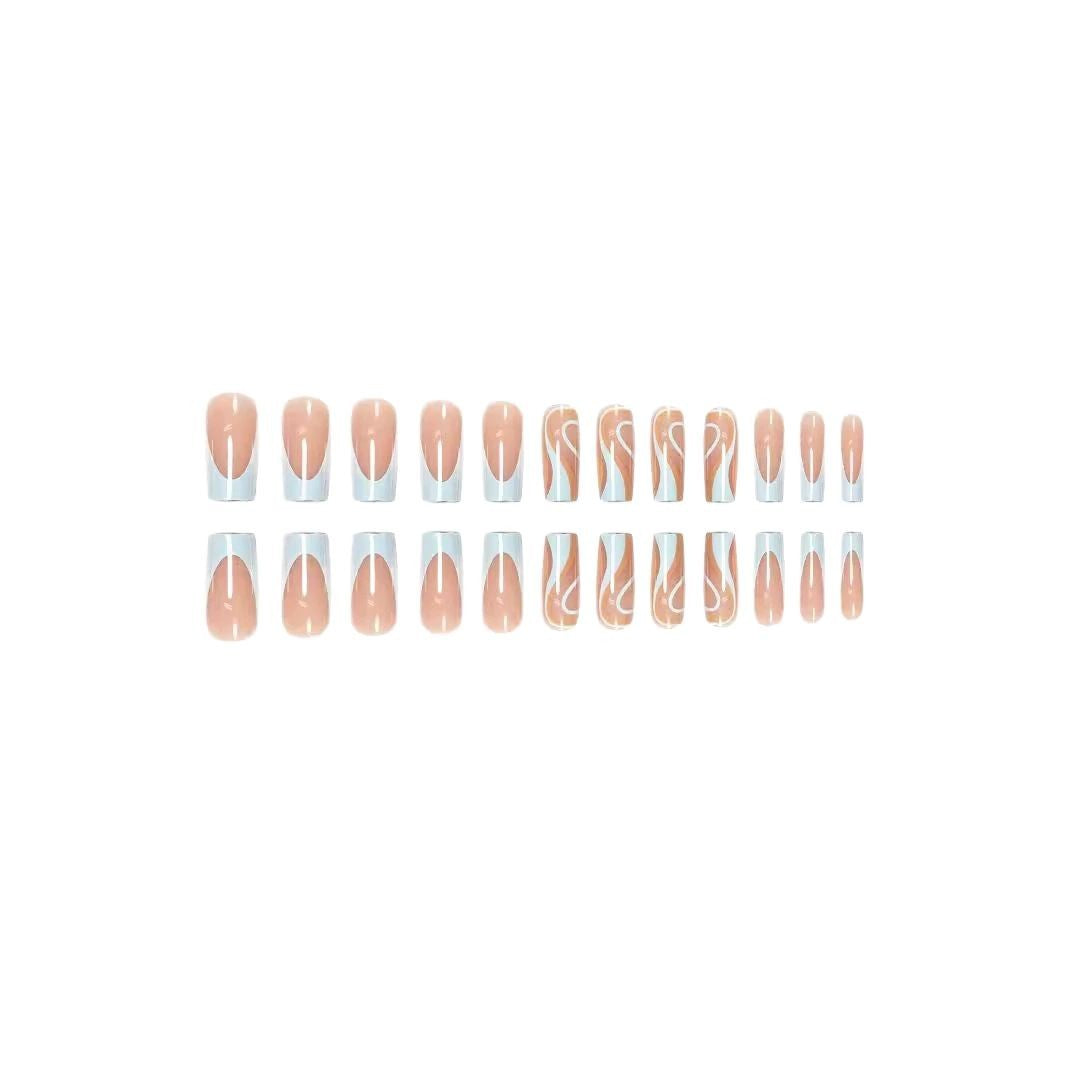 Künstlerisches Nagel-Wrap-Set Brehn