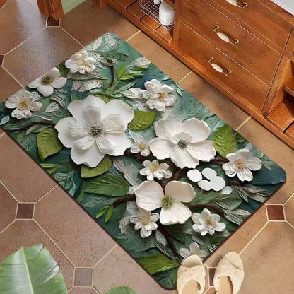 3D Blumen Garten Matte Brehn