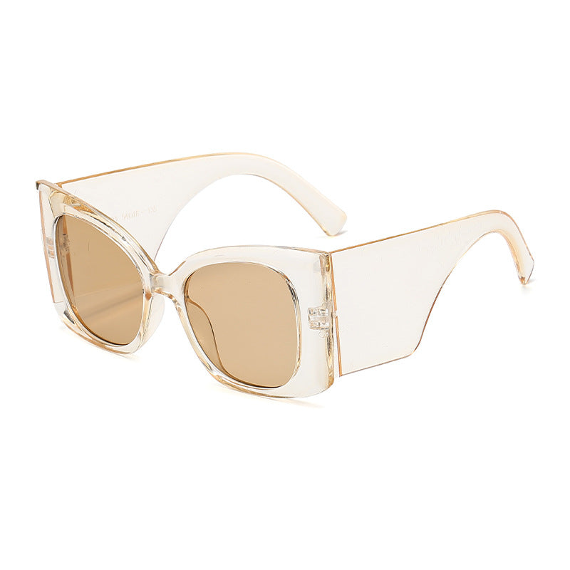 Damen modische oversized Sonnenbrille mit glamourösem Design Brehn