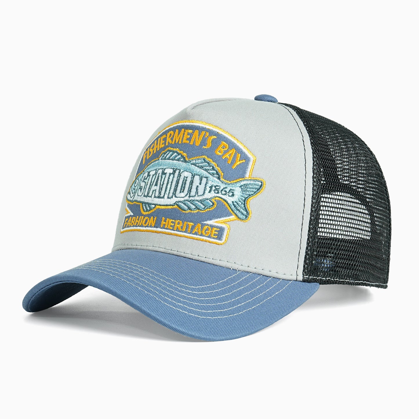 Damen Trucker Cap mit herausragendem Stickdesign Brehn