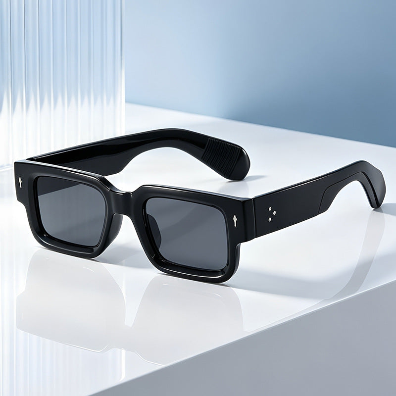 Stylische Rechteckrahmen Sonnenbrille Brehn