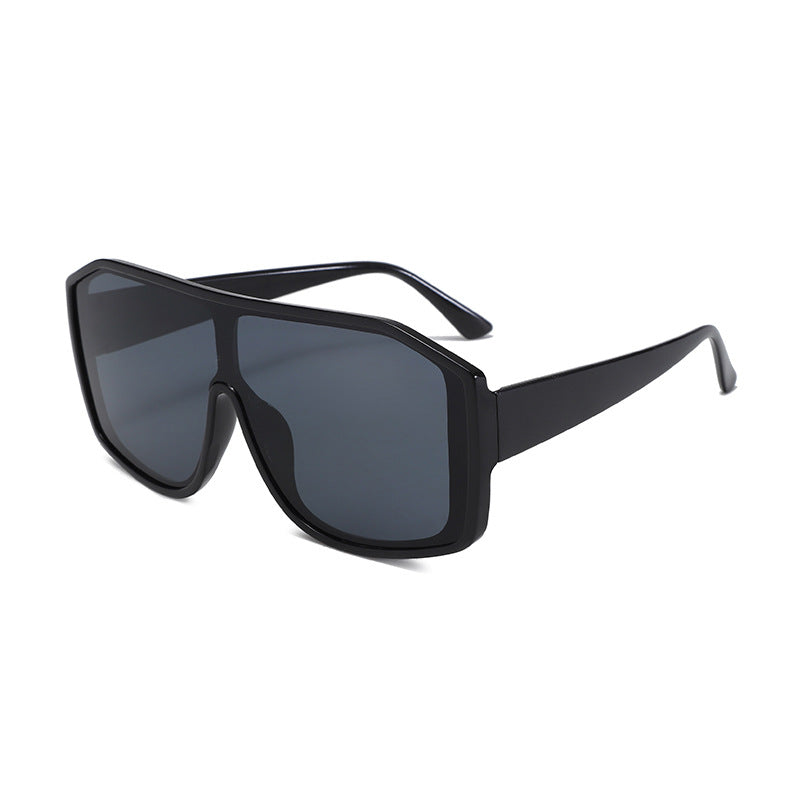 Damen Modische Oversized-Sonnenbrille im futuristischen Design Brehn