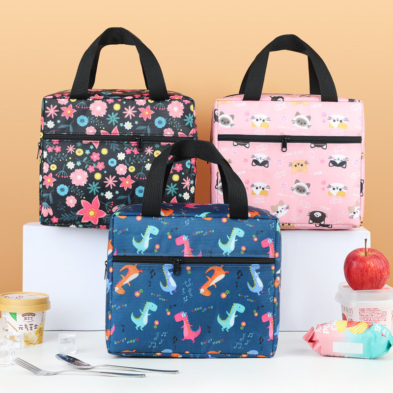 Isolierte Tierdruck Lunch Tasche Brehn