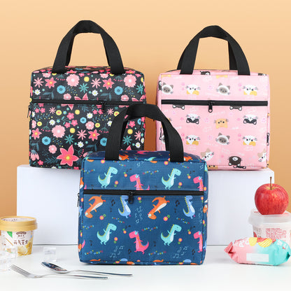 Isolierte Tierdruck Lunch Tasche Brehn