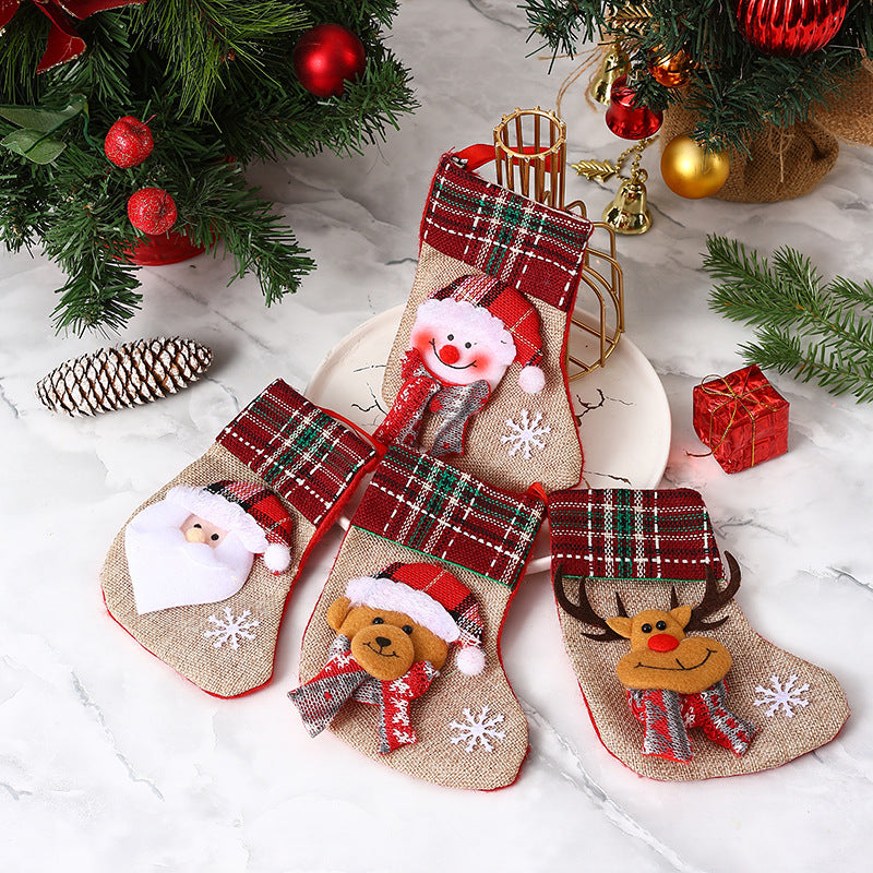 Weihnachtliche Socken Brehn