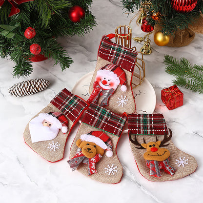 Weihnachtliche Socken Brehn