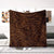 Luxuriöse Leopard-Print-Fleece-Decke