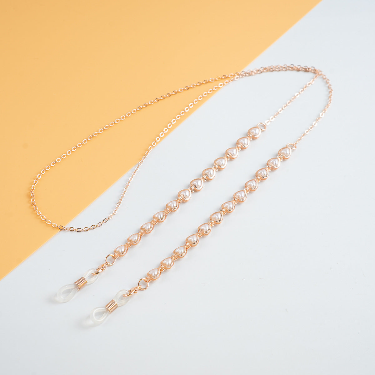 Elegante perlverknüpfte Brillenband Brehn