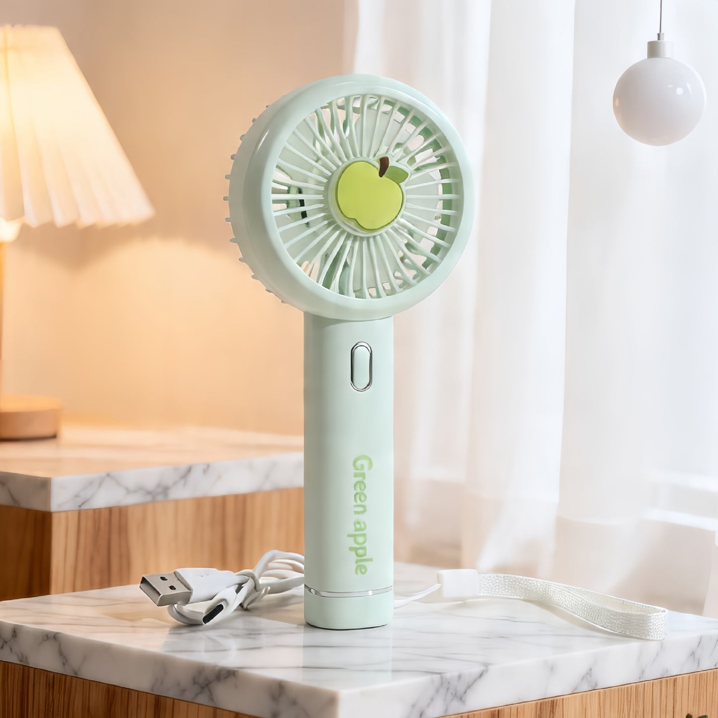 Damen tragbarer Handventilator mit leistungsstarker Akku-Funktion Brehn