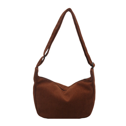 Corduroy Hobo Tasche