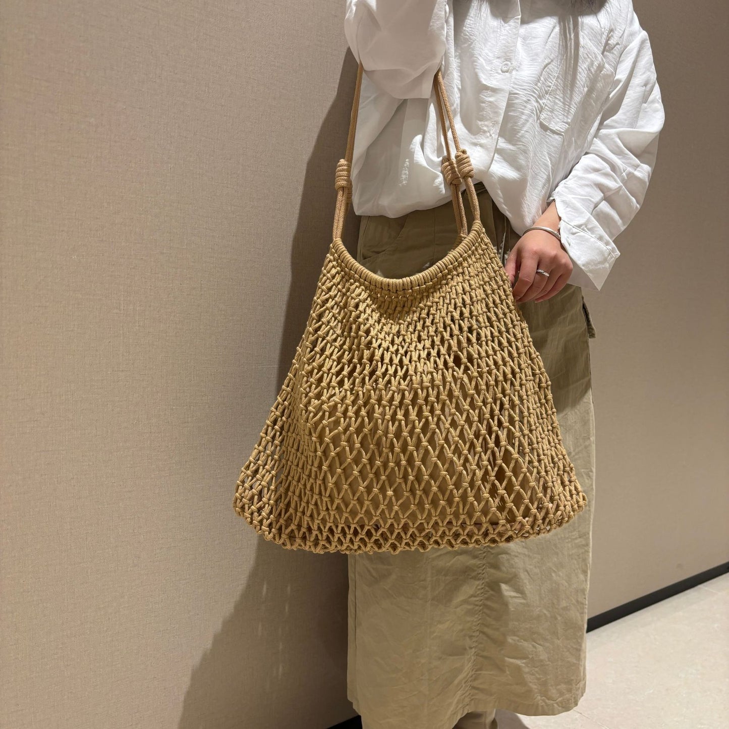 Netztragetasche Im Boho-Stil Brehn