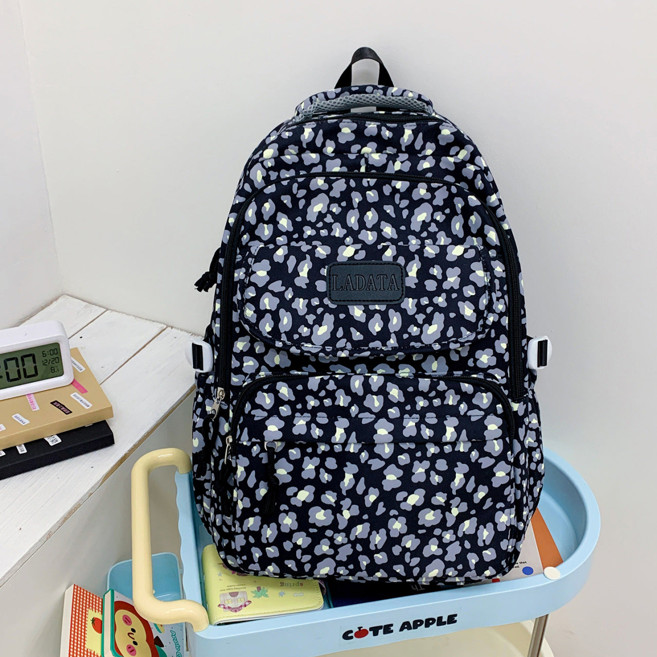 Stylische gemusterte Rucksack