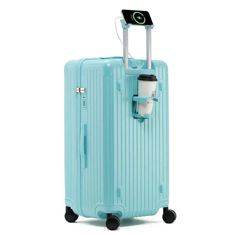 Smart Charging Rolling Suitcase Brehn