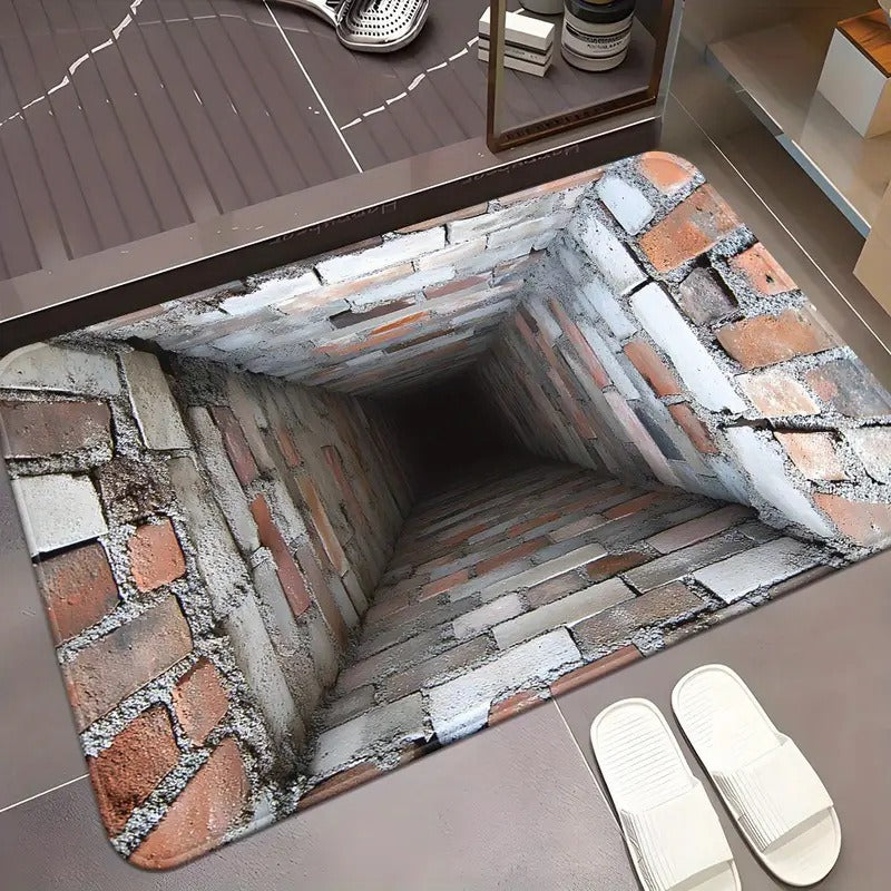 3D Illusions-Willkommensmatte Brehn