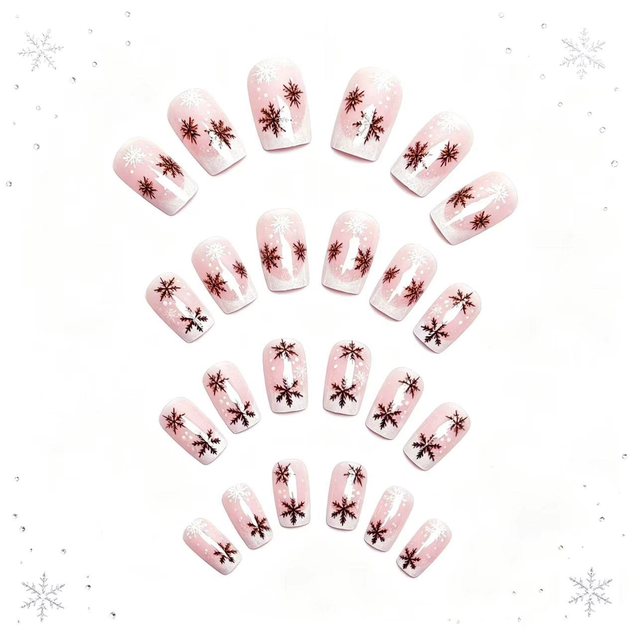 Winter-Themen Nagelkunstset Brehn