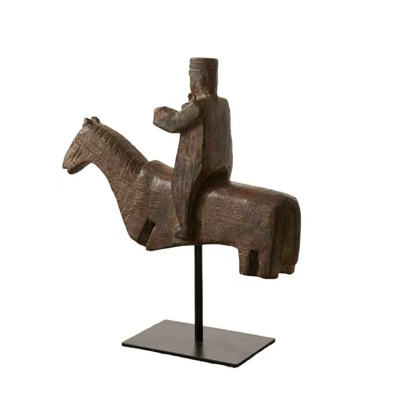 Dekorative Pferdefigur Skulptur