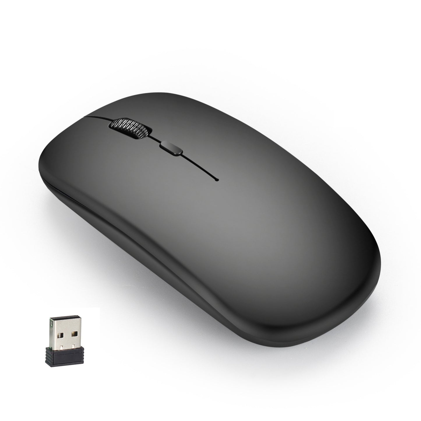 Drahtlose optische Maus mit ergonomischem Design Brehn