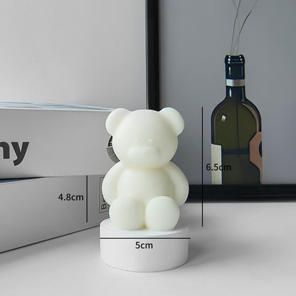 Teddy Bär Förmige Kerze