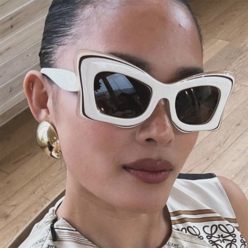 Damen oversized Sonnenbrille im extravaganten Design Brehn