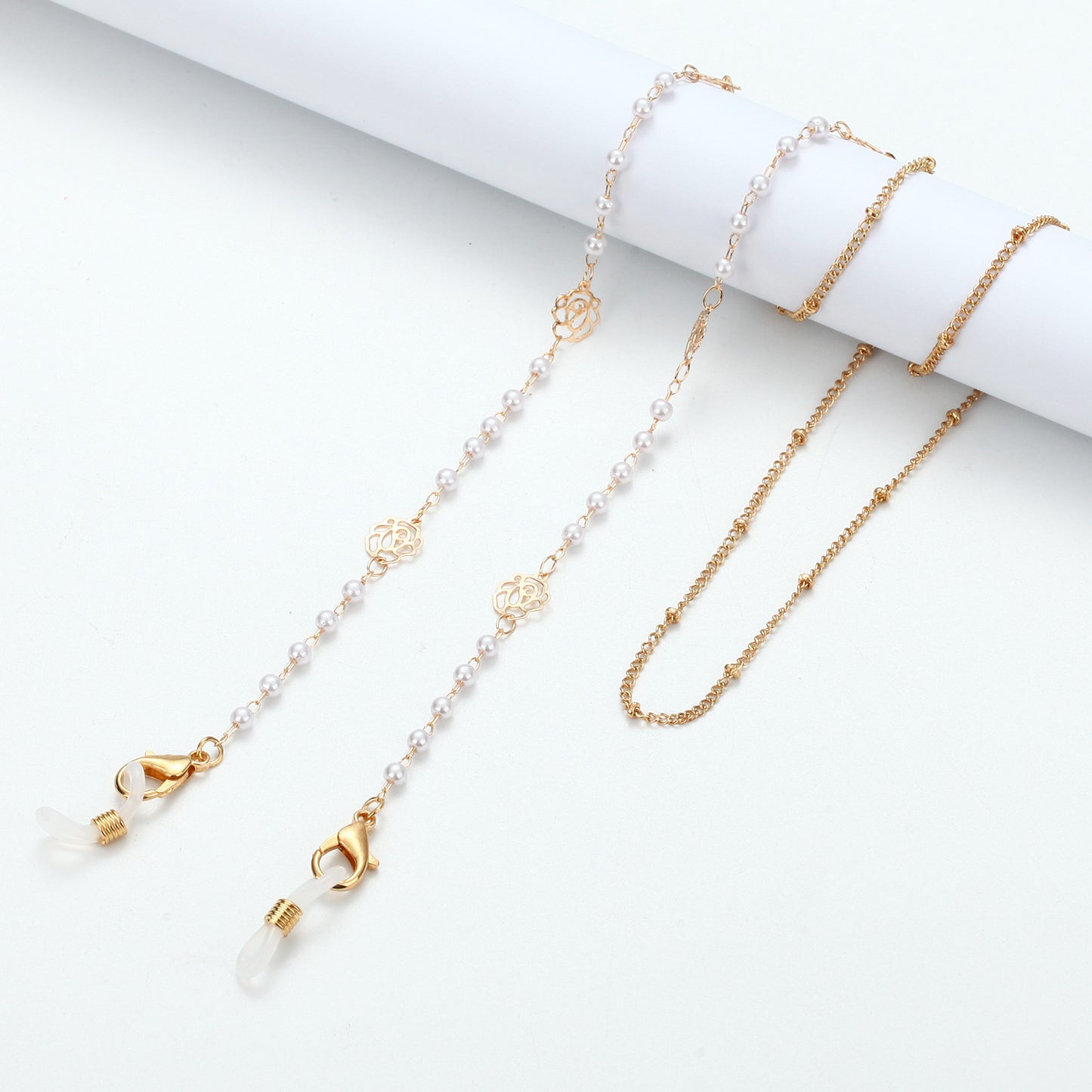 Elegante Brillenkette mit Perlen und Akzenten Brehn