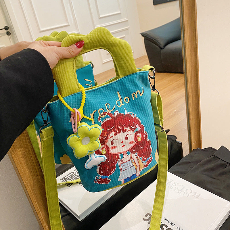Plüsch-Handtasche Im Frechen Kindermotiv Brehn