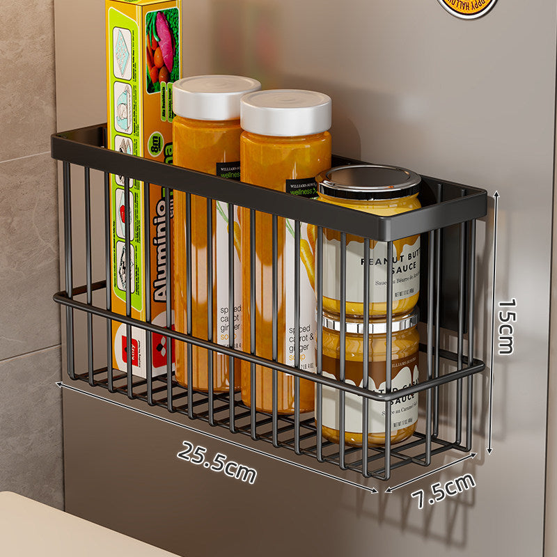 Magnetischer Klebe-Kühlschrank Draht Aufbewahrungskorb Organizer