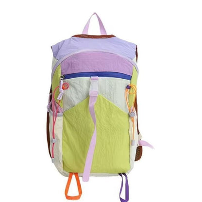 Farbenfroher Mehrfach-Taschen Rucksack Brehn