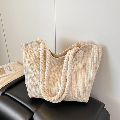 Woven Strandtas