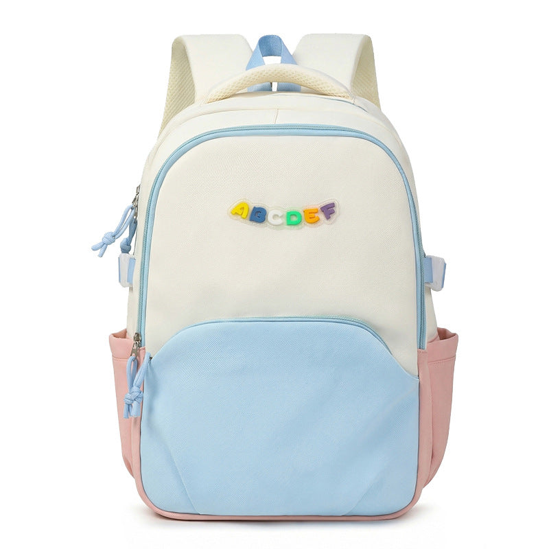 Kreatives Alphabet Design Rucksack