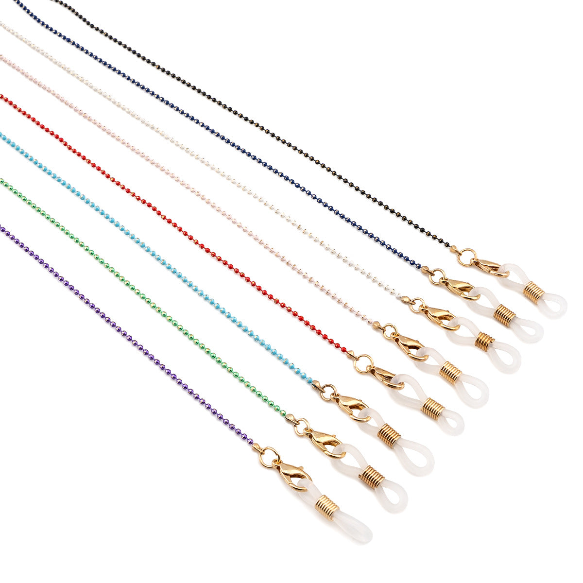 Elegante Perlen Brillen Kette Brehn