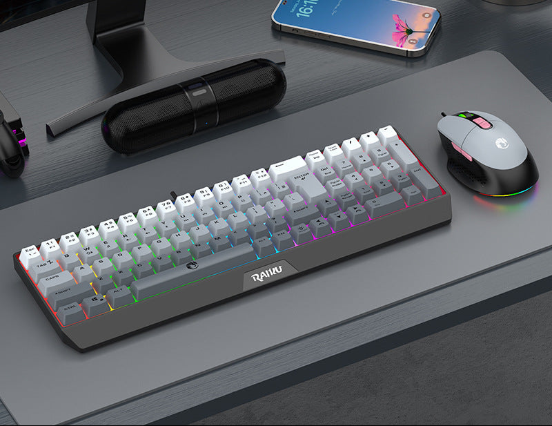 Ergonomische RGB Gaming-Tastatur Brehn