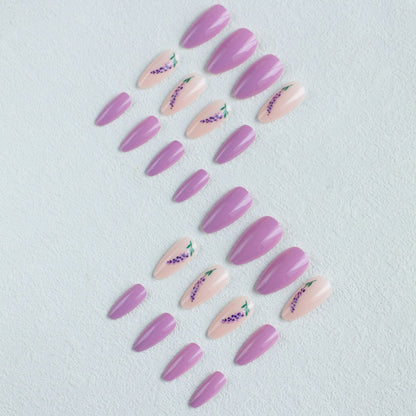 Floral Art Acryl Nagelset