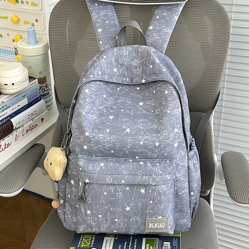 Stylische leichte Rucksack mit Sternmuster Brehn