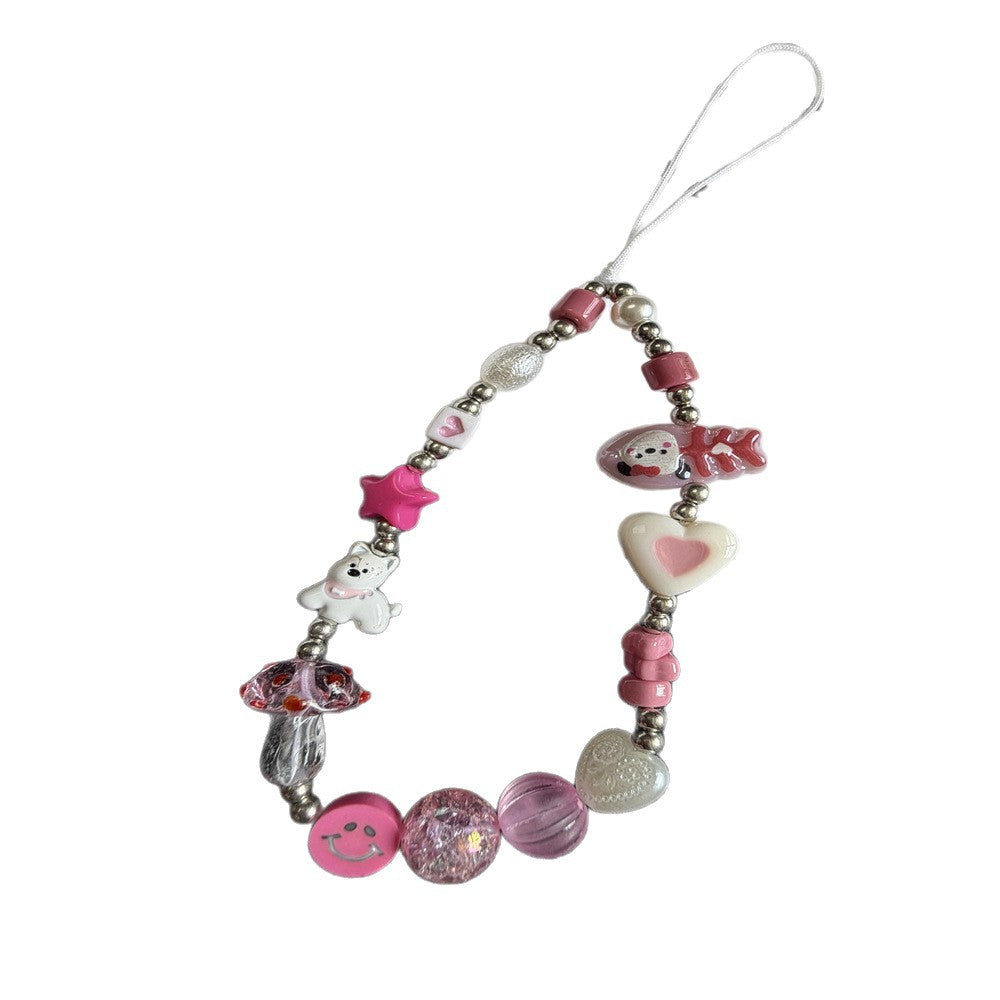 Kreativer Perlen Charm Brillenhalter Brehn