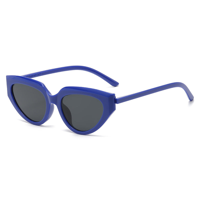 Damen stylische Cat-Eye Sunglasses mit strapazierfähigem Kunststoffrahmen Brehn