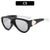 Retro-futuristische Schild Sonnenbrille