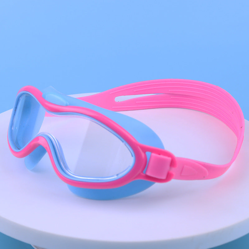 Wasserdichte Schwimmbrille mit Verstellbarem Kopfband und Uv-Schutz Brehn