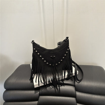 Bohemian Fransen Schultertasche