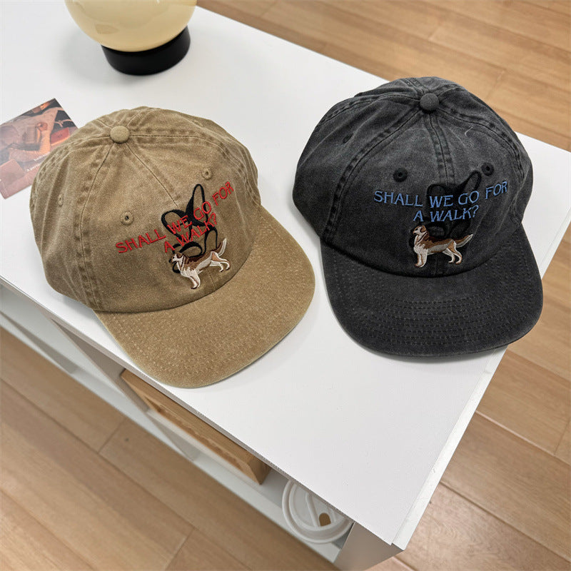 Unisex Lustige Bestickte Hundethemen Kappe Brehn