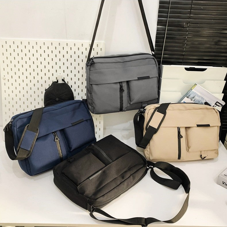 Multi-Fach Laptop Messenger Tasche