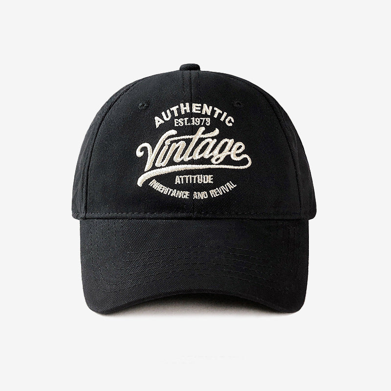 Vintage-inspirierte bestickte Baseballmütze