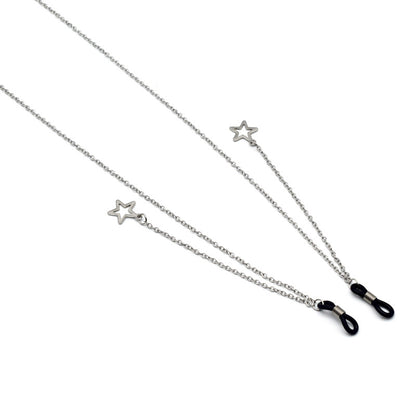 Elegante mit Sternen akzentuierte Brillenketten Brehn