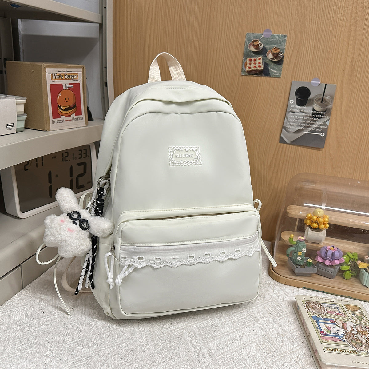 Stylischer kompakter Mini-Rucksack mit niedlichen Akzenten Brehn