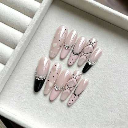 Künstlerische Designer Nagelkunst Verlängerungen