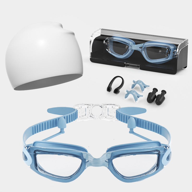 Hochleistungs-Schwimmbrillen-Set Brehn