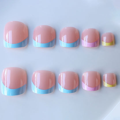 Künstlerische Pediküre Nagelkunst Verbesserungen Brehn