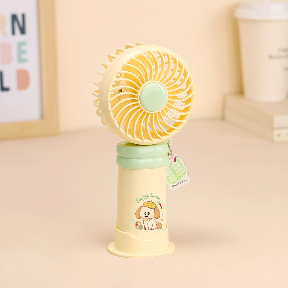 Damen tragbarer Mini-Ventilator mit flexiblem Standfuß Brehn