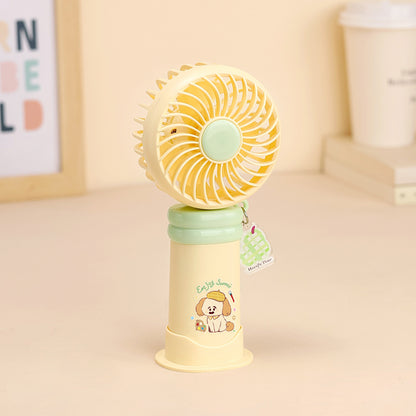Damen tragbarer Mini-Ventilator mit flexiblem Standfuß Brehn