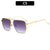 Premium Geometric Shield Sonnenbrille