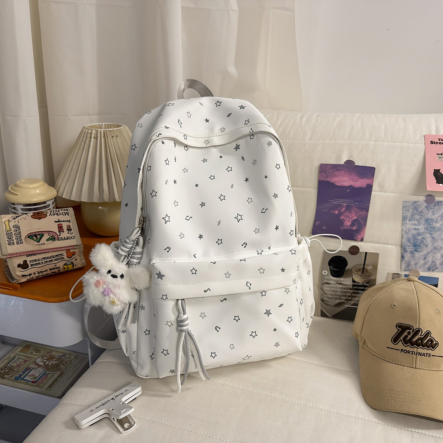 Modischer Rucksack mit Buntem Sternenmuster Brehn